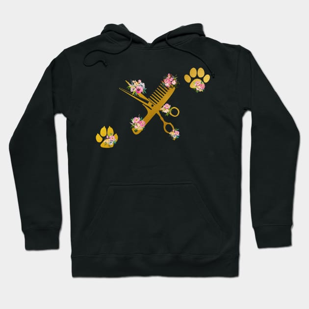 Pet Grooming Hoodie by erzebeth